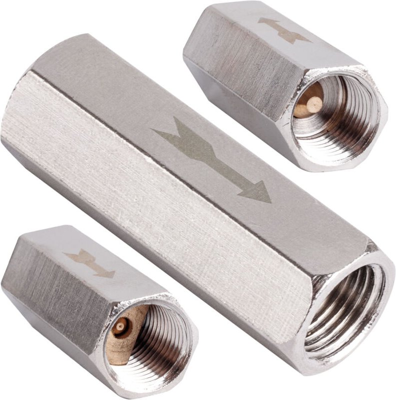 1/8 Zoll lineares pneumatisches Rückschlagventil für 15 bar Luft