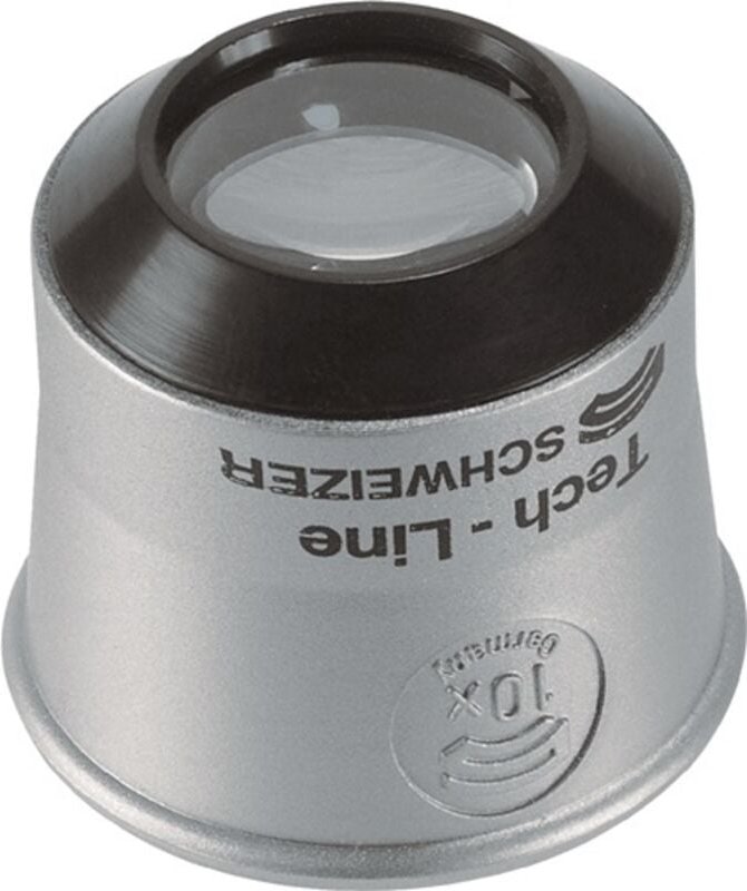 Uhrmacherlupe Tech-Line 10 x d 22,5 mm Schweizer