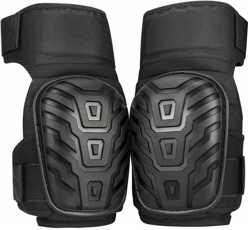 Professionelle Knieschoner, robuste Schaumstoff-Knieschoner mit komfortablem Gelkissen und verstellbaren Riemen für Arbe...