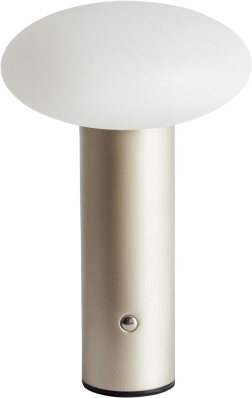 Kabellose Tischlampe Gold Metall Wiederaufladbar Akku Touch Funktion led Dimmer Dimmfunktion usb Kabel Tischleuchte Mode...