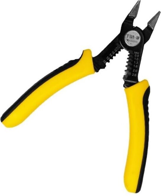 Bluedeer - 2-IN-1 Abisolierzange, Seitenschneider und Abisolierzange, Präzisionszange Electronics, 20-10 awg Kabel, für ...