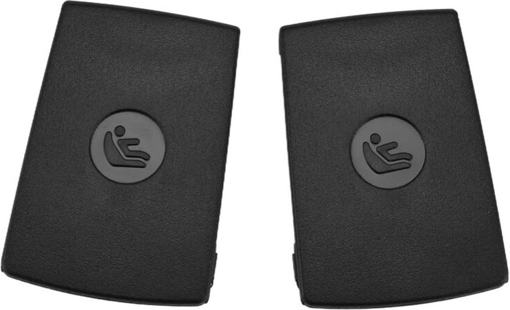 Tlily - 2X für F20 F30 F31 E84 E87 3-Series Hinterer Kinder Sitz isofix Abdeckung 52207319686