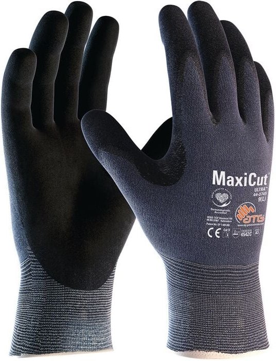 FP - Schnittschutzhandschuhe MaxiCut Ultra™ 44-3745 Gr.9 blau/schwarz en 388 psa ii 12 Stk