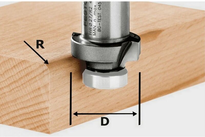 Abrundfräser hw R2-OFK 500 (490092) - Festool