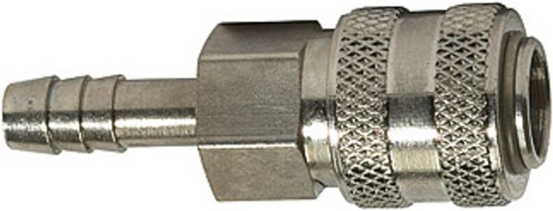 Schnellverschlusskuppl. nw 5 »connect line«, ms vern., Tülle lw 4 - Riegler