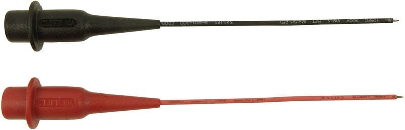 Cliff - pair TPR9 probes red+black Prüfspitzen-Set cat iii 1000 v Rot, Schwarz 1 Set