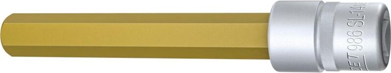 HAZET Schraubendreher-Steckschlüsseleinsatz 986SL-14, Vierkant hohl 12,5 mm (1/2 Zoll), Innen-Sechskant Profil, 14 mm