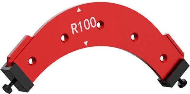 Innen-/Außenecke Große Bogenform Elektrischer Router Schlitzschablone A