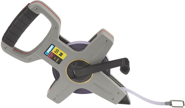 Massband mit 30 Meter Metallband Fervi r030