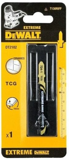 Stichsägeblatt zum Schneiden von Fliesen, Fiberglas und Kunststoff - DT2102 - Dewalt
