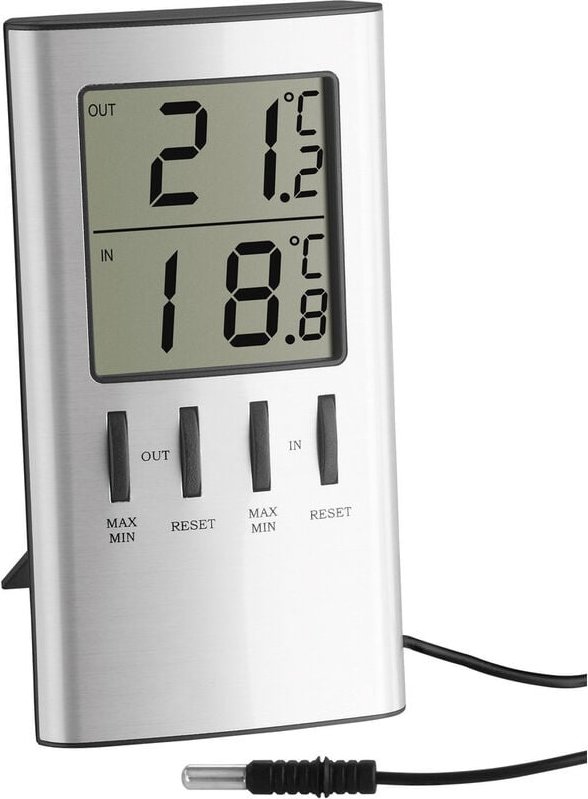 30.1027 Thermometer Silber (metallic) 30.1027 - Tfa Dostmann