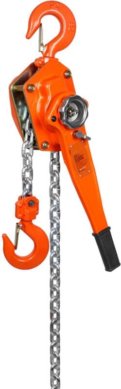 Mophorn 3-Tonnen-Kettenzug mit manuellem Hebel, 20 Fuß Come Along, 6600 lbs Tragkraft, G80 verzinkter Kohlenstoffstahl, ...