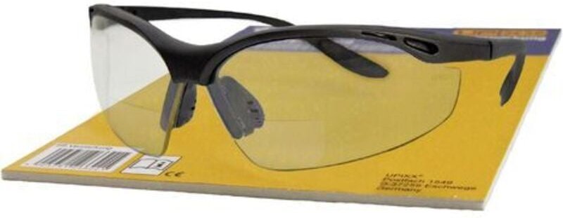 L+d Upixx - Leipold Doehle lettura Bifocal 26702SB-2,5 Schutzbrille Schwarz en 166 din 166