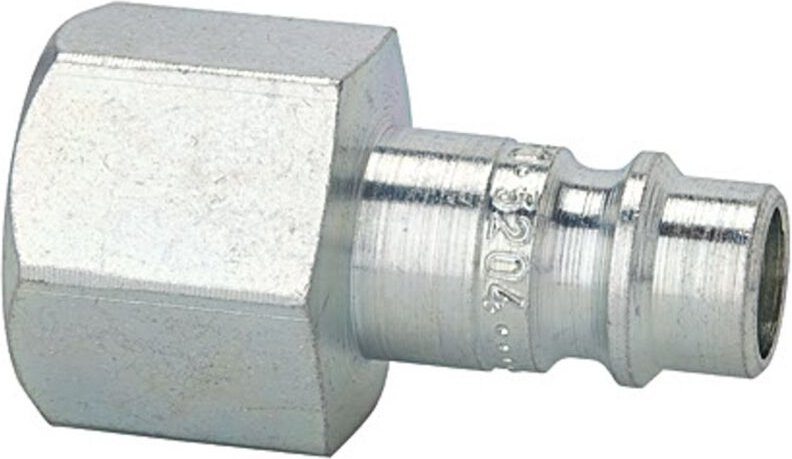 Nippel für Kuppl. nw 7,2 - nw 7,8, Stahl gehärtet/verz., g 1/8 ig - Riegler