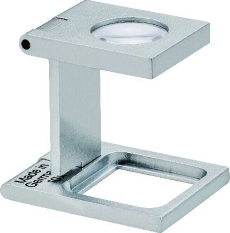 Eschenbach - 1255 Fadenzähler Vergrößerungsfaktor: 10 x Linsengröße: (ø) 14.6 mm Silber