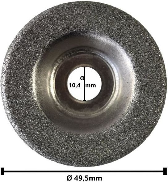 Schleifscheibe inkl. Mutter für Schärfstationen von Parkside Ersatzteil