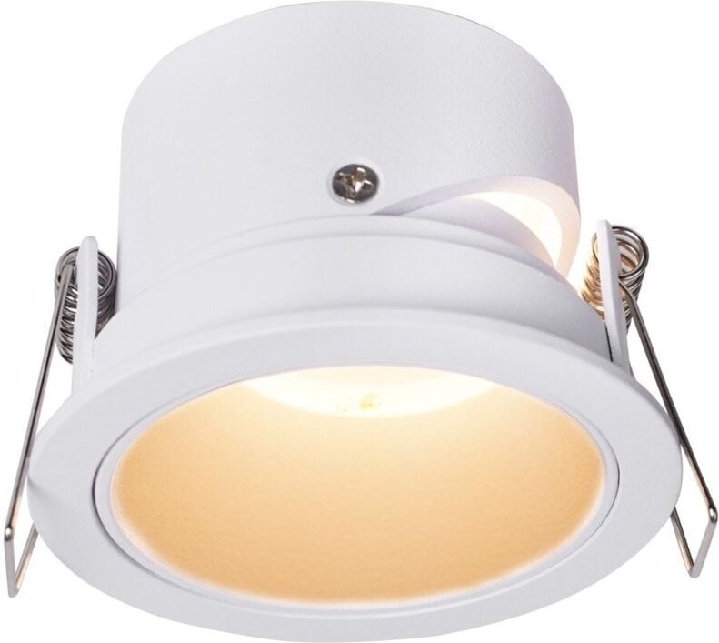 Domino White IP20 1xGU10 neigbare Deckeneinbauleuchte