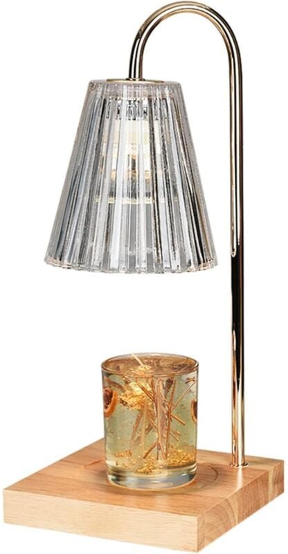 Kerzenwärmer, Brenner, Schmelzlampe, Duftlampe, Holzsockel, Nachtlicht, Kerzenhalter, Ornamente für Tischdekoration, Bür...