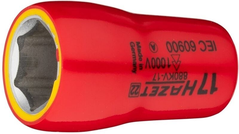 Hazet 880KV-17 Steckschlüssel-Einsatz 3/8" VDE 17m m