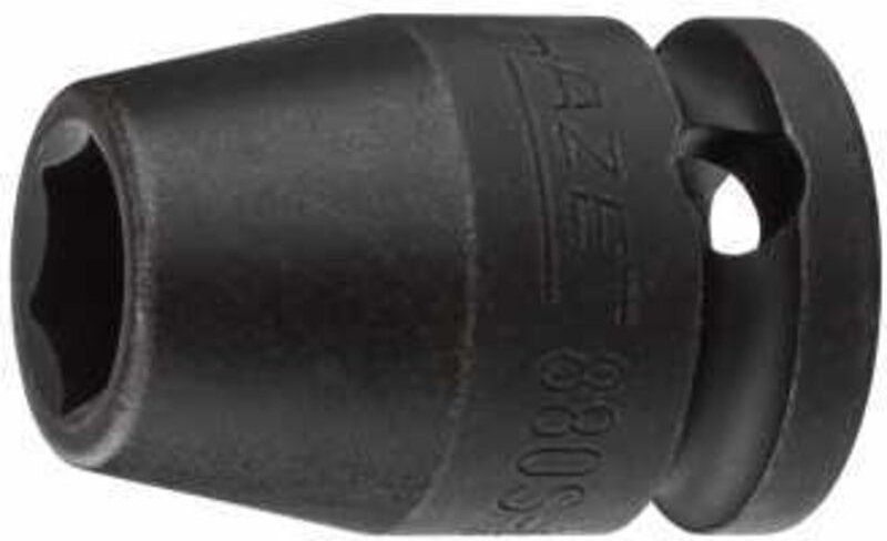 Schlag-, Maschinenschrauber Steckschlüsseleinsatz 880S-9 ∙ 3/8 Zoll (10 mm) Vierkant hohl ∙ Außen Sechskant-Tractionspro...