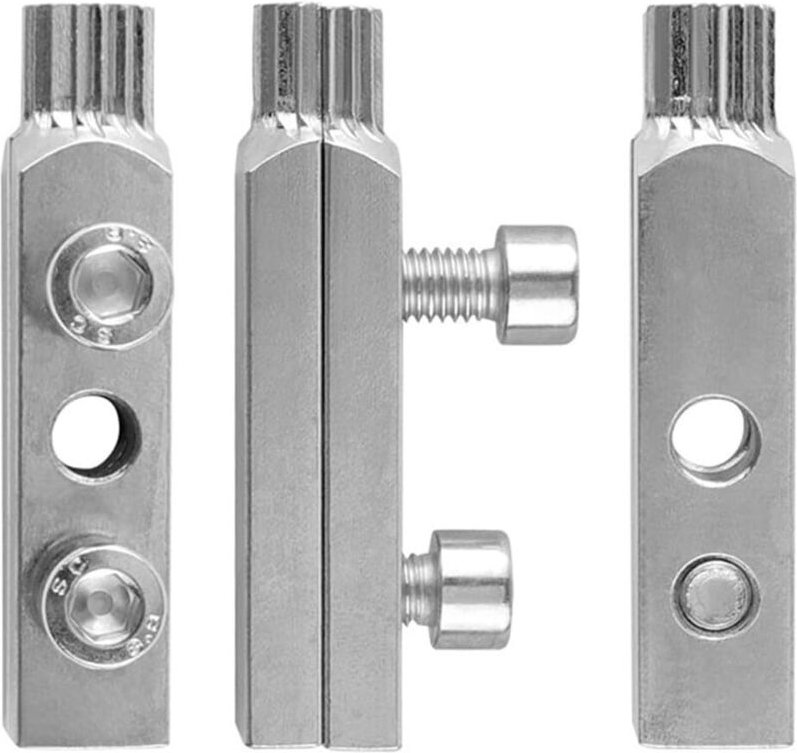 Metall-Wasserhahn-Eckventilausdreher zum Entfernen von gebrochenen Drahtschrauben und Köpfen aus Wasserrohren, entworfen...