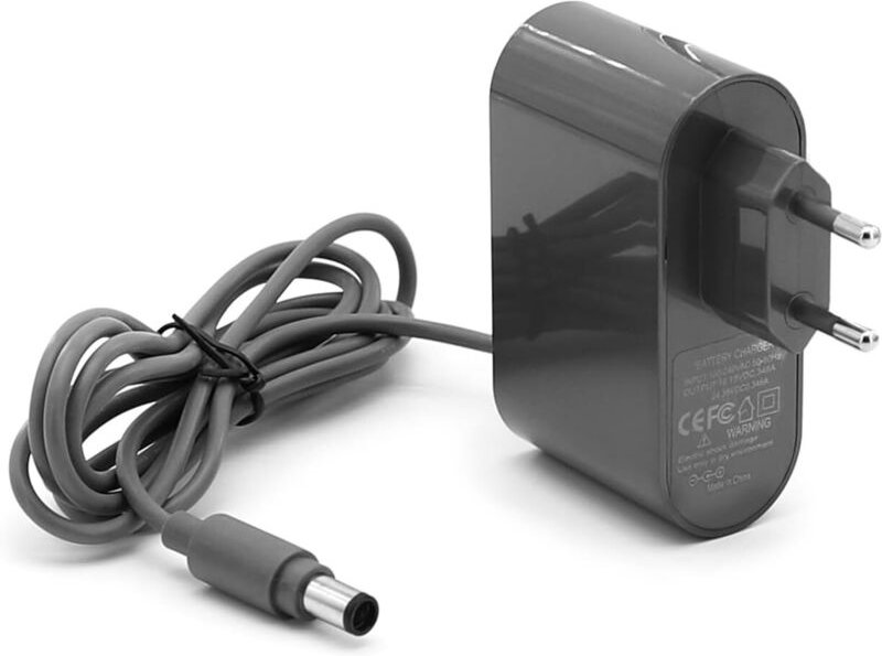 INHHUB Ladegerät für Dyson V6 V7 V8 DC58 DC59 DC61 DC62 SV03 SV04 SV05 SV06 SV07, Staubsauger-Netzadapter, Eingang 100–2...