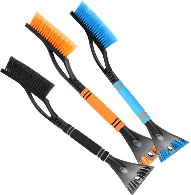 2-teiliges Auto-Eiskratzer-Set, abnehmbarer 2-in-1-Winter-Eiskratzer und Schneebürste, Windschutzscheibenkratzer für Win...