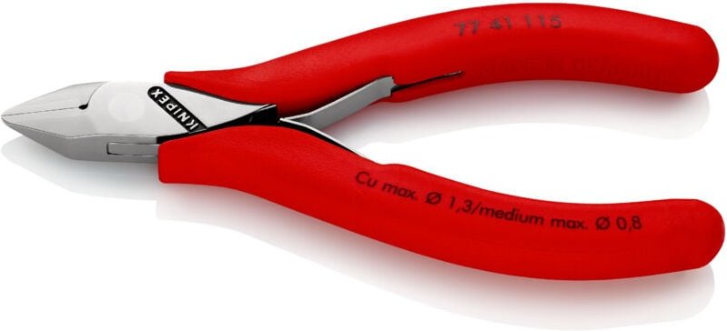 77 41 115 Elektronik- Seitenschneider mit Mehrko. 115 mm - Knipex