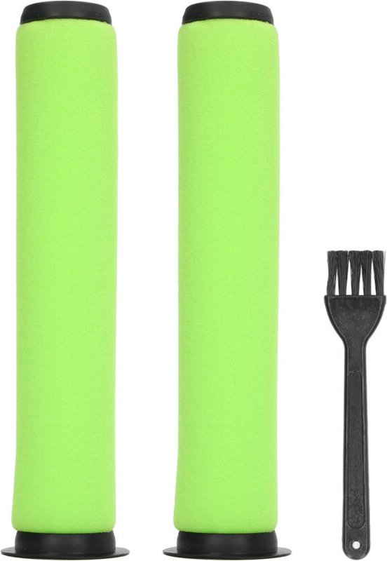 Ersatzfilter für AirRam Mk2 K9 Staubsauger – 2 Silikonfilter und Schwamm + schwarze Bürste