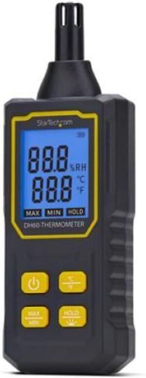 Thermometer/Hygrometer - STARTECH - Digitales Taschenmodell - Großes LCD-Display - Kabellos - Tragbar