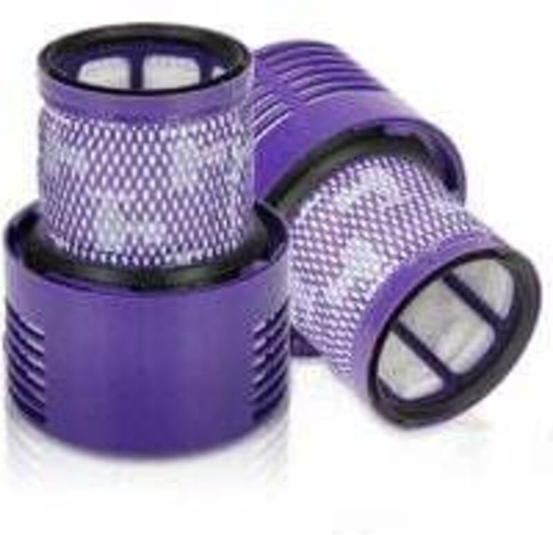 2er-Pack waschbare, wiederverwendbare Ersatzfilter für Dyson V10 Cyclone Animal Absolute Motorkopf Total Clean Pro Extra...