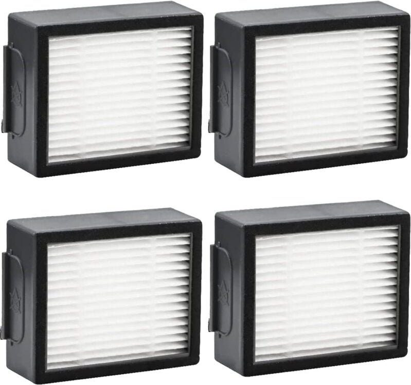 filtres de rechange pour aspirateurs robots iRobot Roomba séries e, i et j E5, E6, i3, i3+, i4, i4+, i5, i5+, i6, i6+, i...