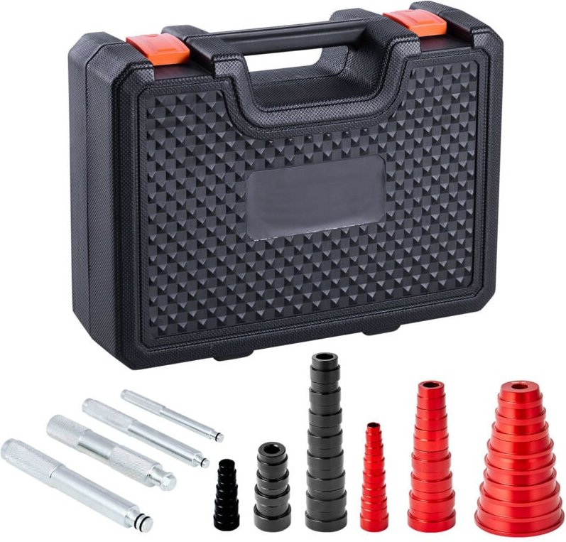 Mophorn Lagerpressen Set 43-teilig: Satz mit 39 Buchsen, Griffwellen und Dichtungstreibern aus Aluminiumlegierung, ideal...