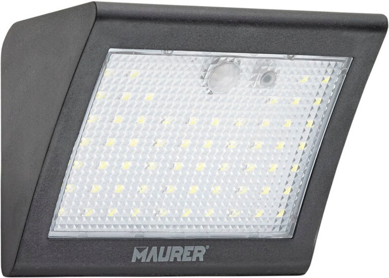 Aplique Solar Led 250 Lumenes Con Sensor De Movimiento y Crespuscular IP65