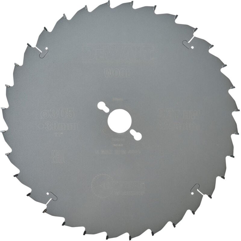 Zubehör - Sägeblatt 305x30 mm, 32 Zähne DT4210 - Dewalt