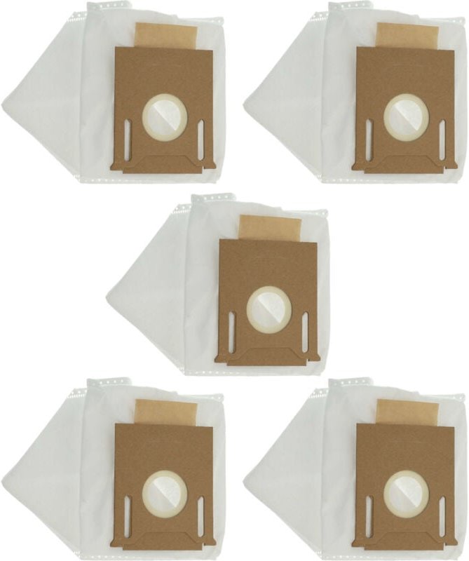 5x Staubsaugerbeutel kompatibel mit Ecovacs Deebot Ozmo T8, T9, T8 Aivi, T8 Aivi+ Saugroboter - Mikrovlies, 30cm x 16,5c...