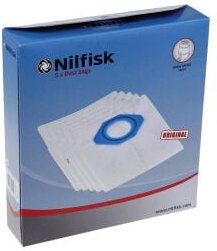 Set von 5 80C gm -Beuteln für Nilfisk Staubsauger - 107418500