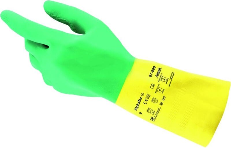 Ansell Handschuh AlphaTec 87-900, Gr. 8,5-9 12 Stk
