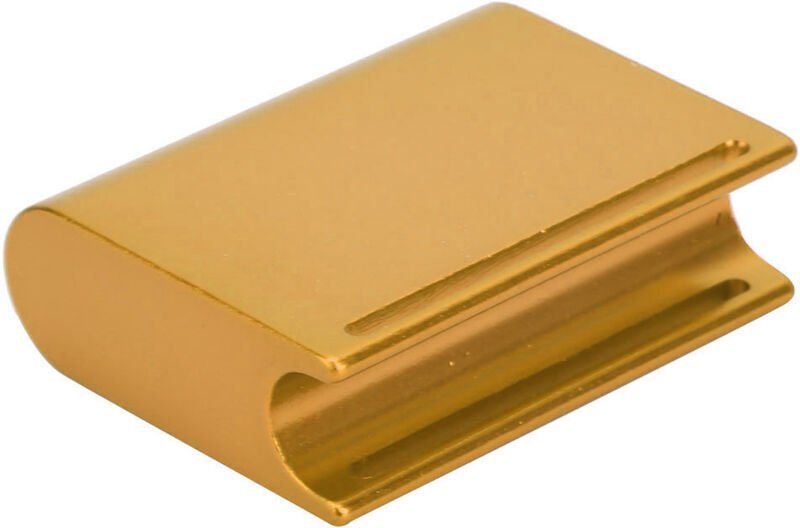 Eosnow Lederpolier- und Veredelungswerkzeug, Aluminiumlegierung (Gold)