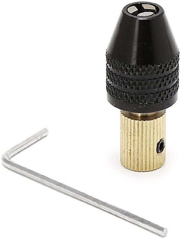 Mini-Spannfutter für Elektromotorwellen, 0,3-3,4 mm (2,35 mm)