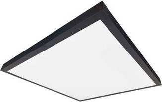 Thumbnail - GSC - LED-Flächenleuchte Borma Oberfläche 40W 4200K Schwarz 60x60cm