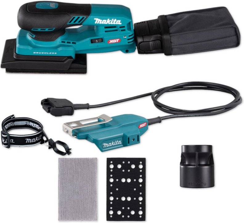 Akku-Schwingschleifer BO005CGZ, 40V max. / 80 mm x 130 mm ohne Akku und Ladegerät - Makita