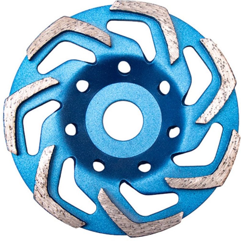 Qiyao - Universal Disque diamant 125mm à Meuler le Béton, Granit, Marbre, Maçonnerie, Briques. Meule diamantée pour Meul...