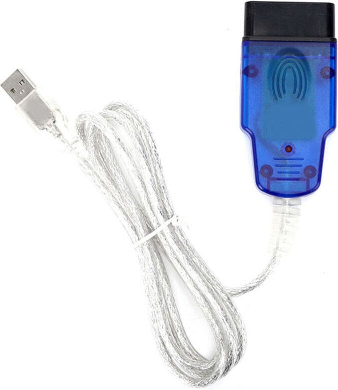 Eosnow Kfz-Diagnoseset mit Scanner, 409,1-mm-USB-Testkabel und Fingerabdruckleser-Abdeckung