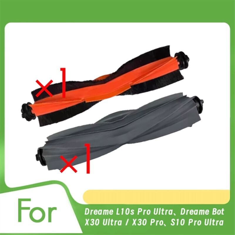 1 Haarbürste und Kleber für Kehrmaschine