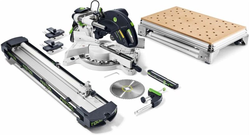 Festool - Kapp-Zugsäge ks 120 REB-Set-MFT kapex, incl. Sägeblatt, Zubehör, Karton