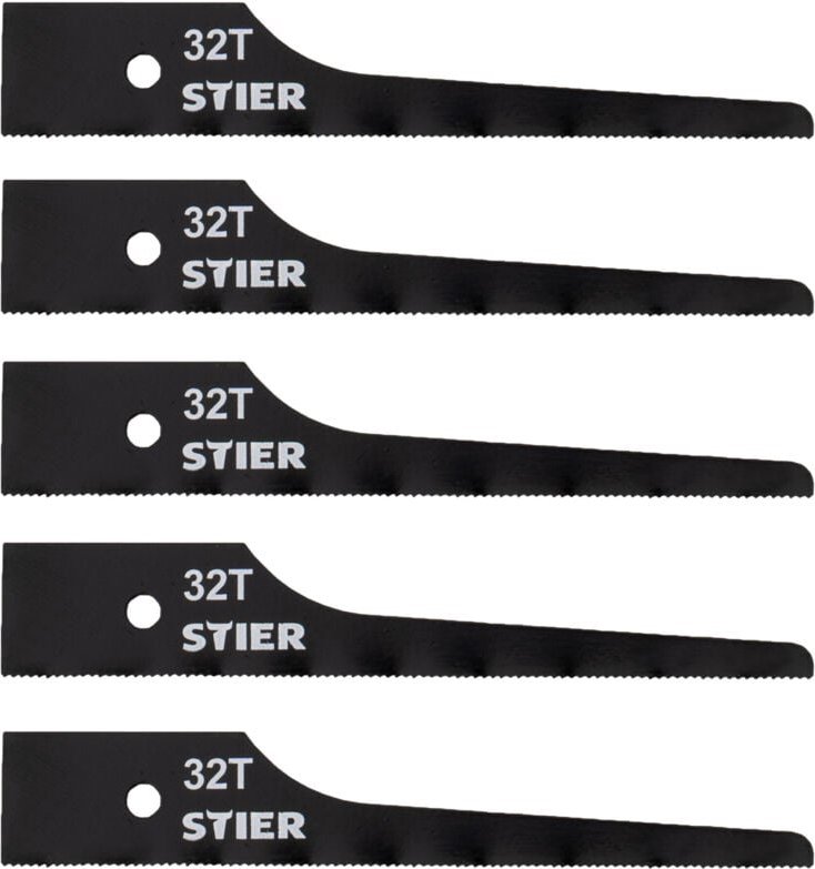 Stichsägeblatt für STS-100 32 Zähne 5 Stk - Stier