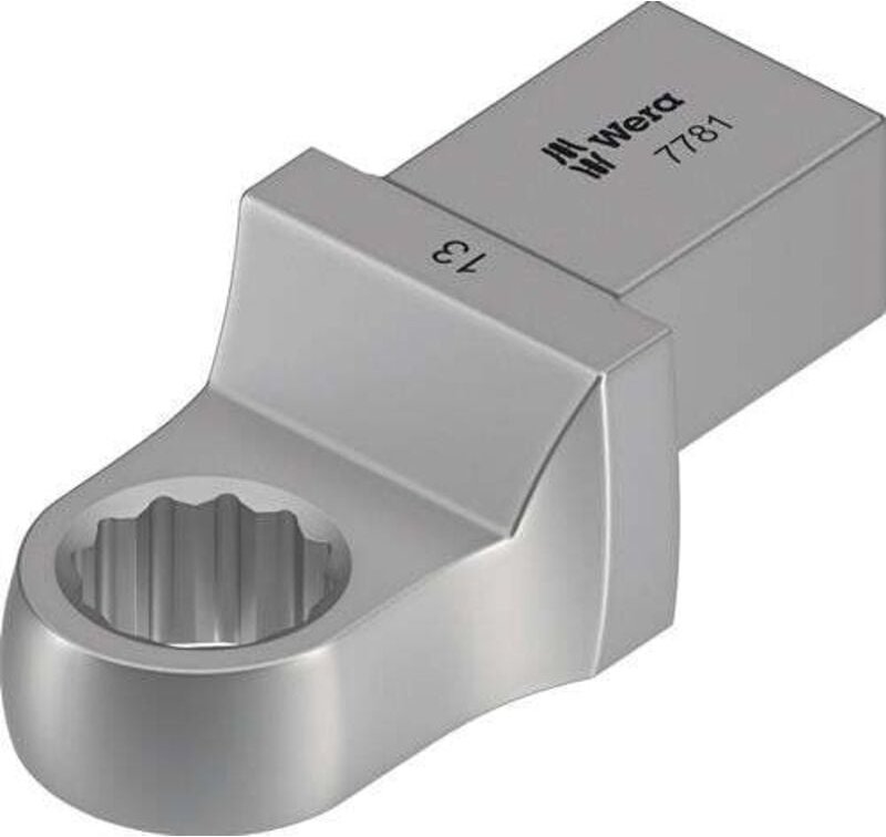 Einsteckringschlüssel 7781 Schlüsselweite 24 mm 14 x 18 mm CV-Stahl