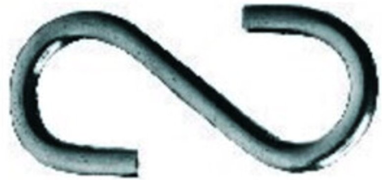 Not S-Haken galZn 5,8mm