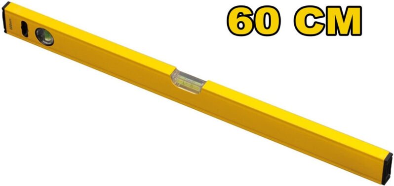 Trade Shop Traesio - Trade Shop - vorschriften livel in alluminium 60CM mit 2 orizzontalien und verrtische sollen -